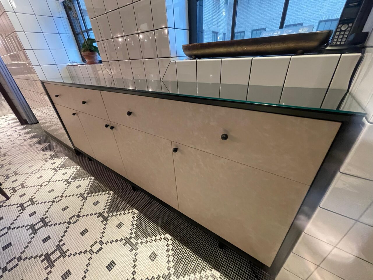 Custom Glass furniture cover